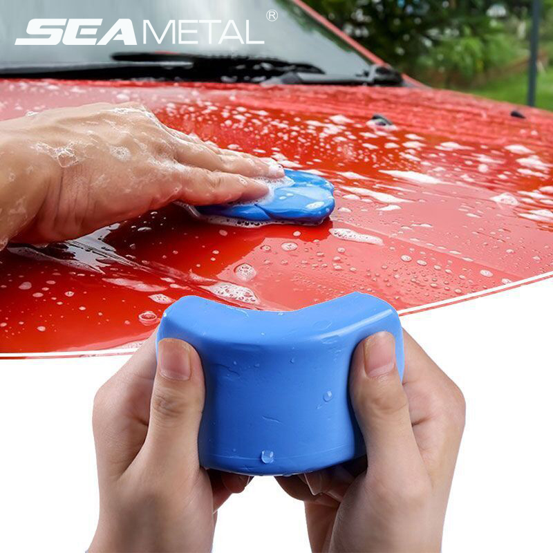 SEAMETAL Car Cleaning Clay Bar Auto Detailing Cleaner Car Magic Clay Bar Fine Medium King Grade Heavy 100g do mycia samochodów Mud