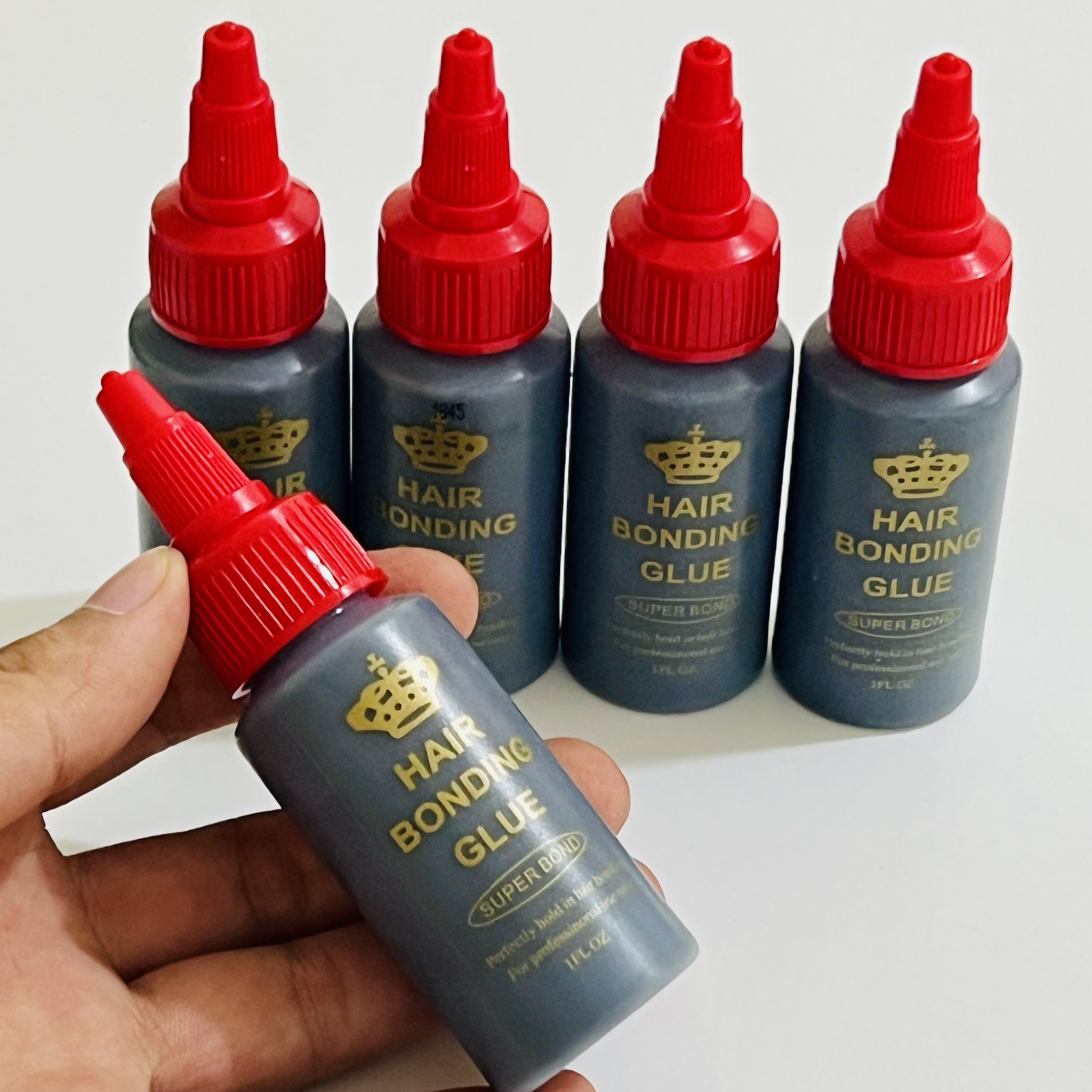 Hurtownia kleju do przedłużania włosów metodą treski/pasemek, 1 oz/2 oz/4 oz, 30 ml/60 ml/118 ml