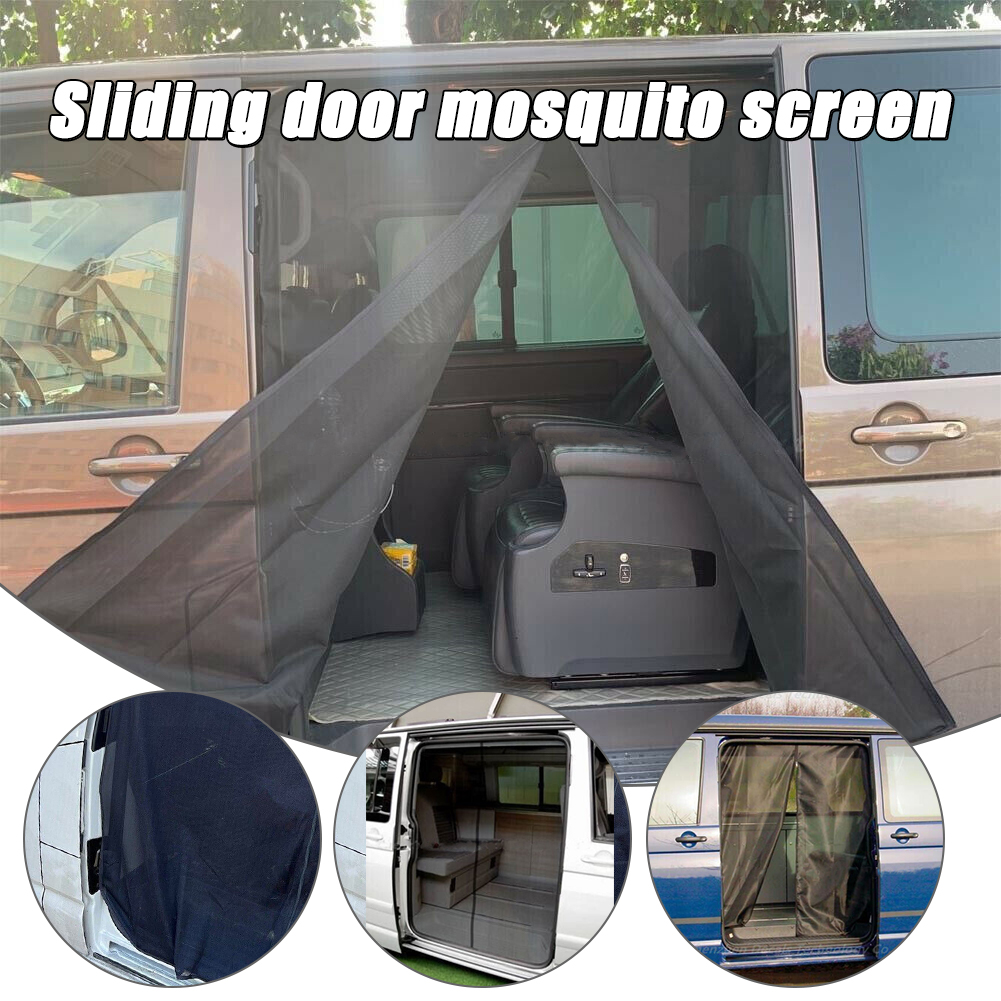 Filet magnétique anti-moustiques pour porte coulissante Vw T5 T6, accessoires extérieurs pour camping-car