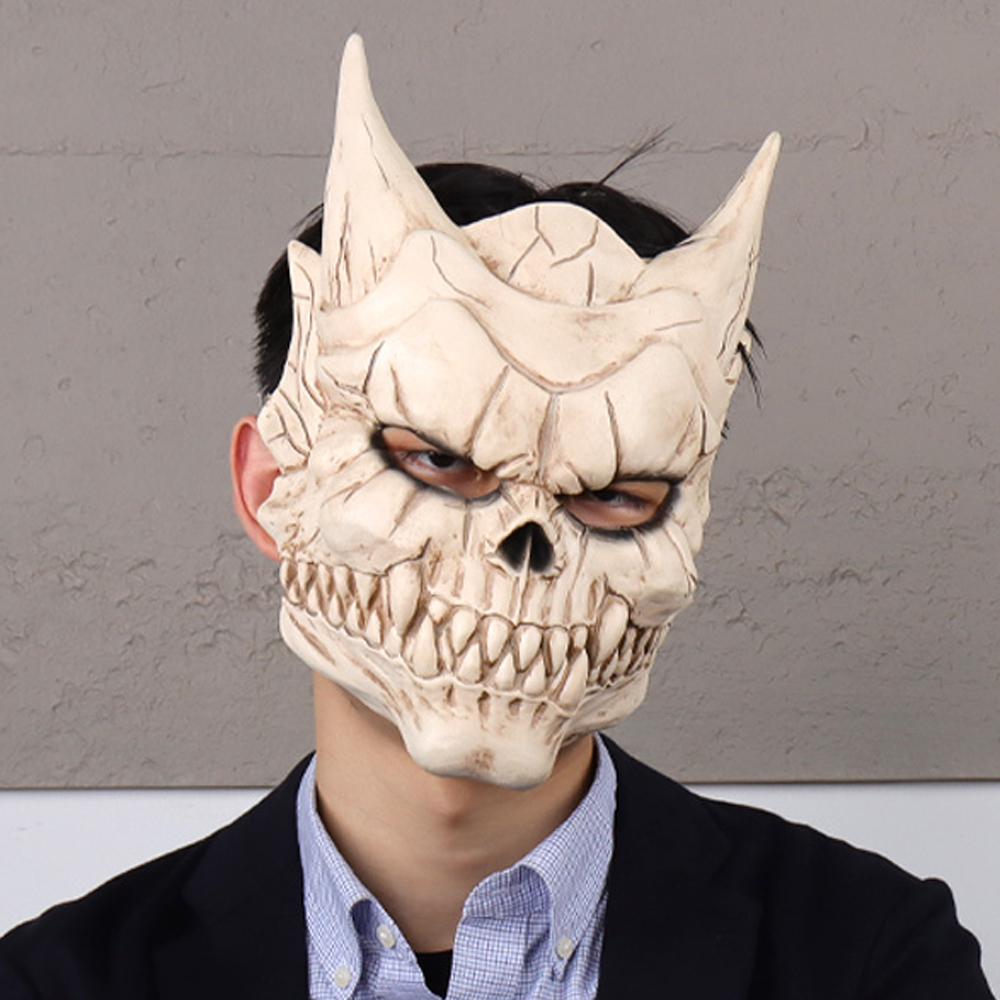 Kaiju No 8 Kafka Hibino Maschera Cosplay Teschio Mostro Casco in lattice Forza di difesa Halloween Carnevale Festa Costume Puntelli