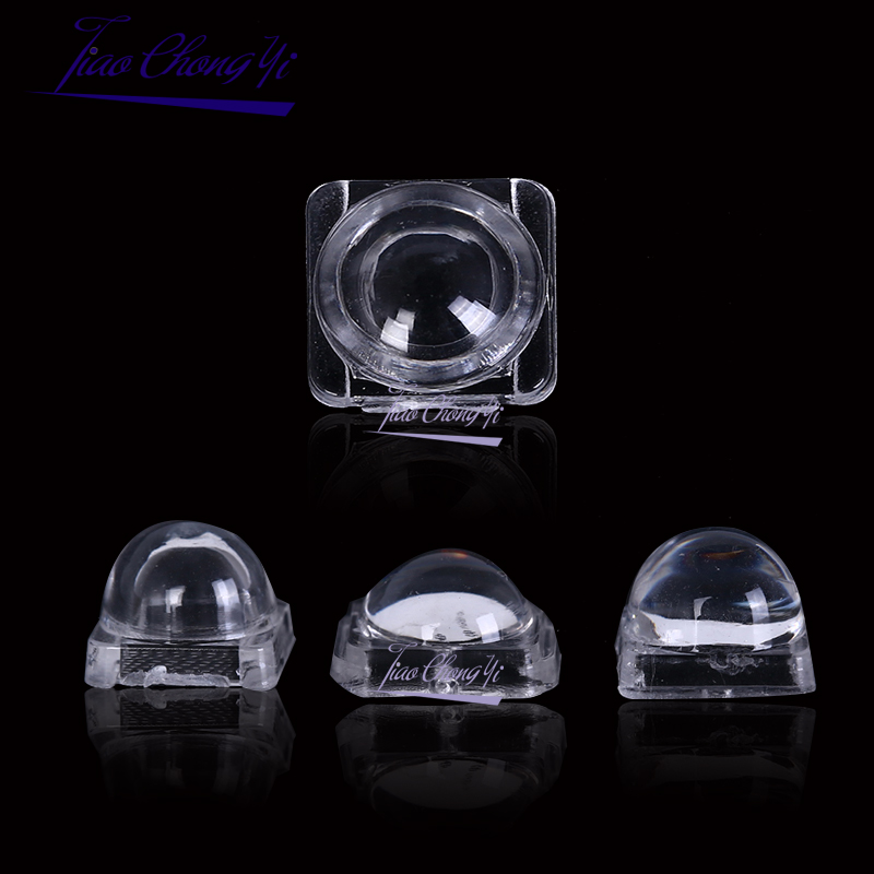 50 peças lente led para smd clipe 5050 led ws2812 apa102 ws2811 sk6812 30 60 90 120 lente de ângulo de 140 graus