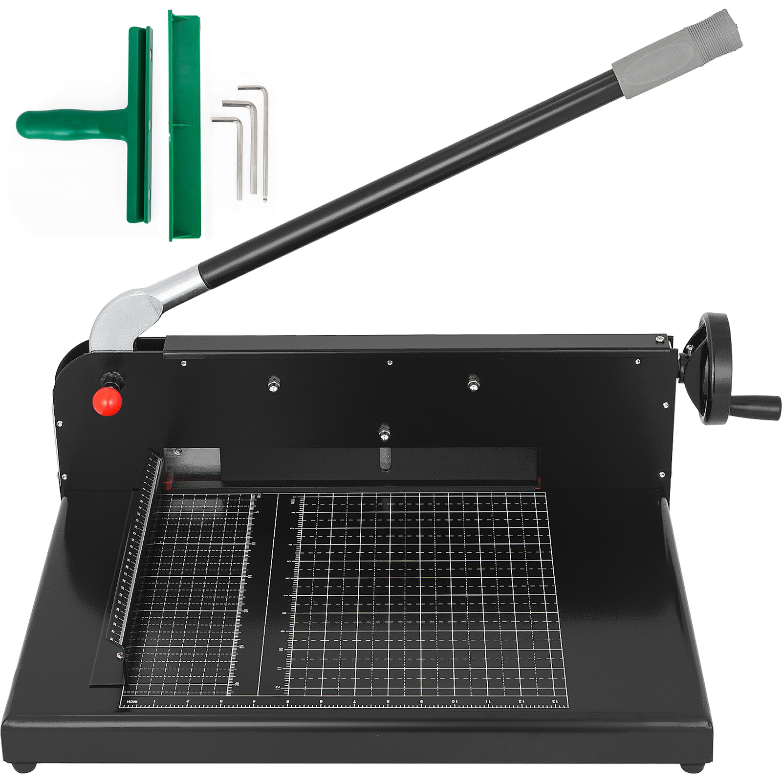 SucceBuy A4 12" Manual Paper Cutter Heavy Duty Guillotine Trimmer 300 Sheets Die Cutters for Home Office Laboratory Commercial