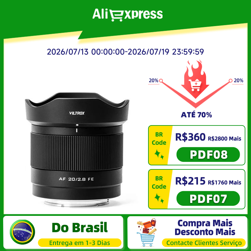 VILTROX 20mm F2.8 dla Sony E-mount dla Nikon Z-mount Obiektyw pełnoklatkowy Ultra szerokokątny z autofokusem Vlog Obiektyw do A7C A6400