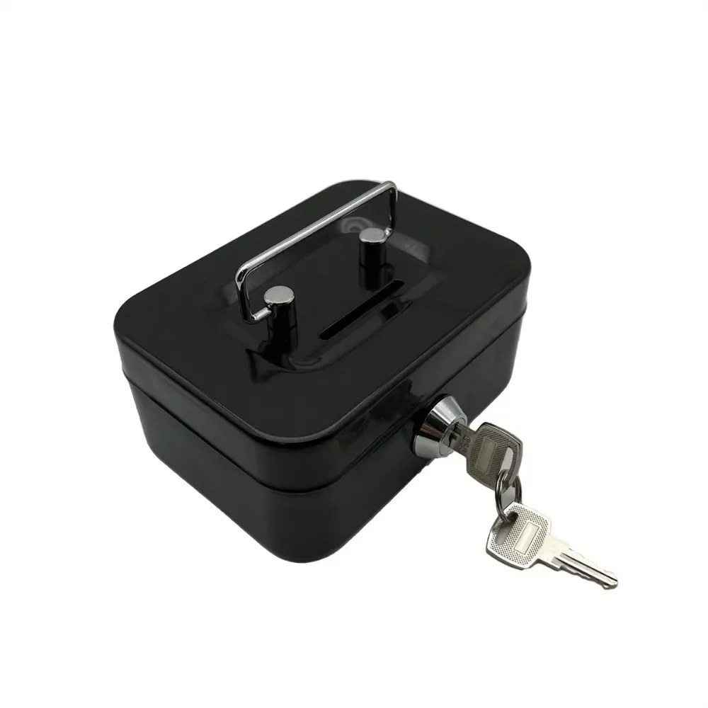 Geld Safe kleine Safes hinterlegt Schlüssel box Stahl Stash Box für Geld Safe Schließfach Sicherheit Metall Geldkassette