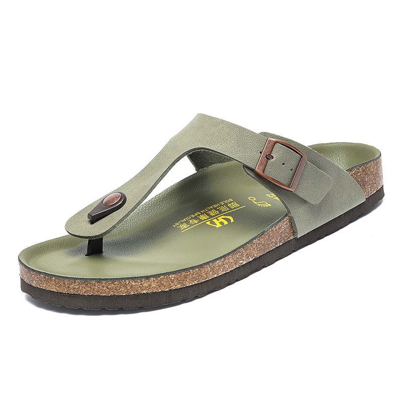 Big Size Heren Slippers Microfiber Lederen Slippers Klompen Chanclas Hombre Chinelo Masculino Claquette Homme Zomer Casual Schoenen