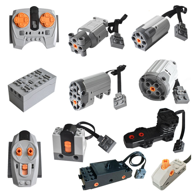Piezas de Motor técnico, funciones multipotencia, herramienta 8293 8883, servomotor de tren, juegos de modelos PF, bloques de construcción, marca Compatible
