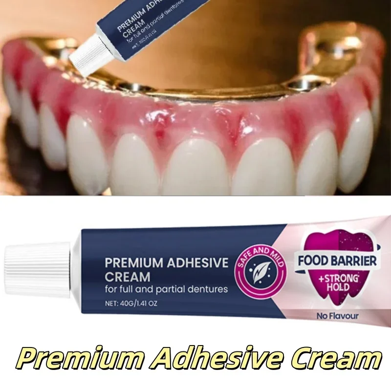 Prevent Dentures Loosen Adhesive Comfortable Wearing Dentures Glue Denture Adhesive Cream Denture Fixing Adhesive Beauty-health