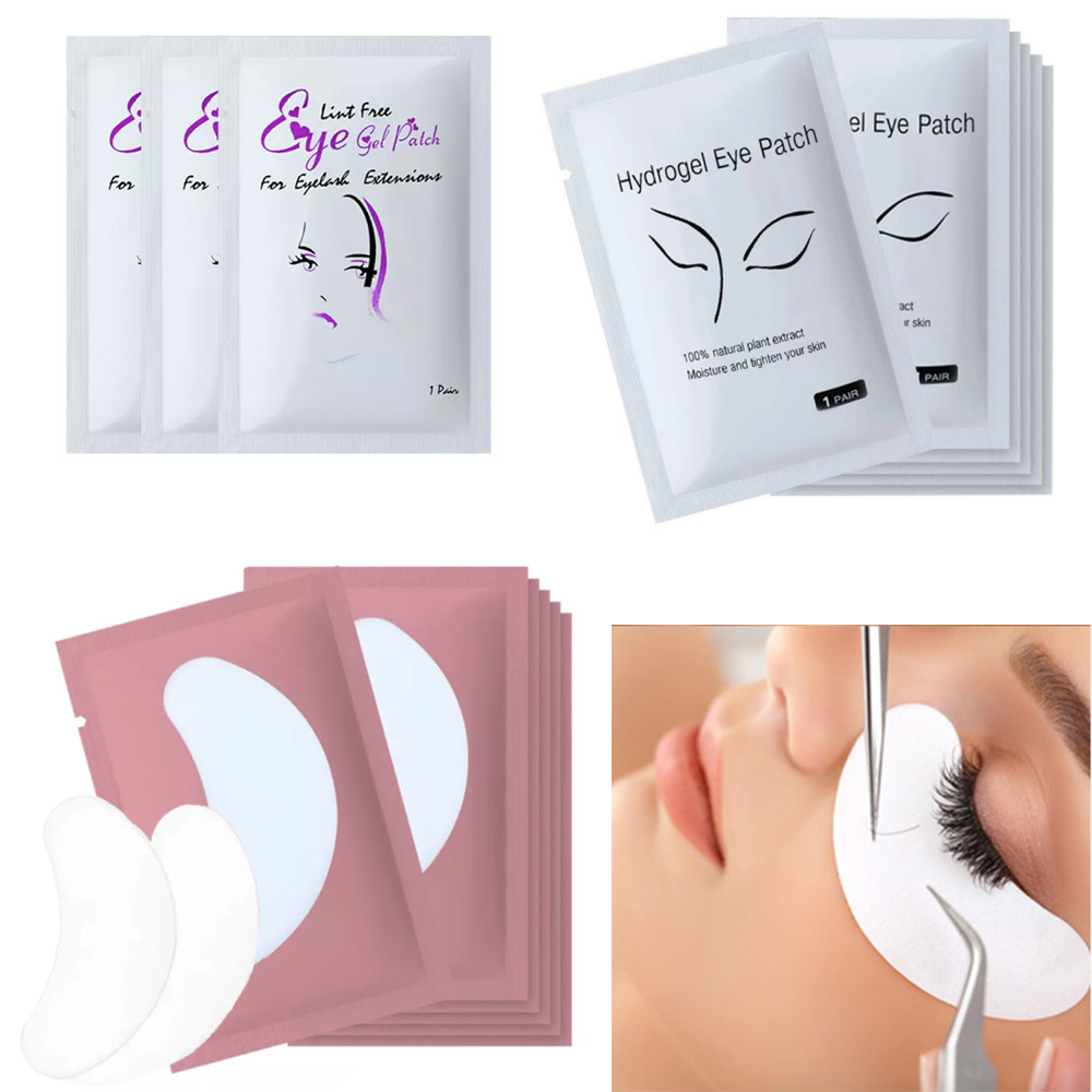 200/400คู่Hydrogelแพทช์Eyelash Extension PatchขนตาPatch Lash Extensionอุปกรณ์ภายใต้แพทช์ตาEye Pads Patch
