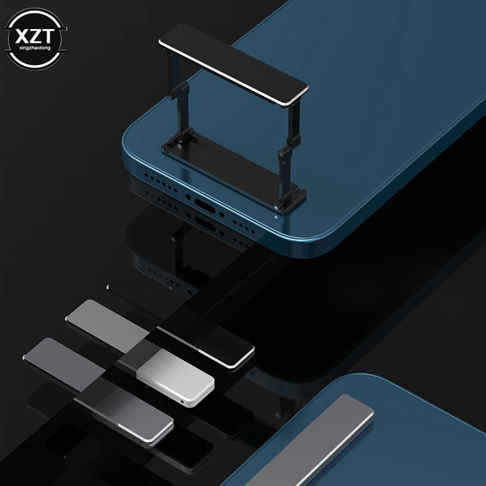 1PC New Invisible Foldable Holder For Phone Mini Aluminum Alloy Cell Phone Holder Universal Mobile Phone Stand Popsocket Xiaomi