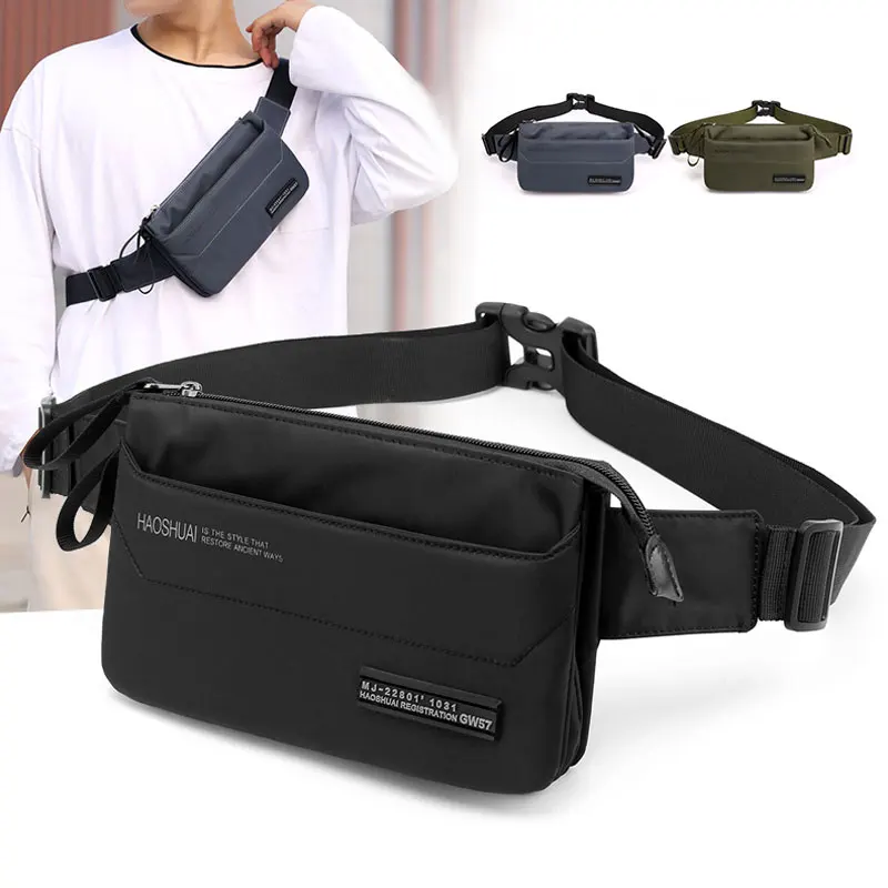 YoReAi Heißer Verkauf Männer Fanny Pack Weibliche Neue Sport Mode Wasserdichte Brust Packs Unisex Taille Tasche Multifunktionale Lagerung 4 Taschen