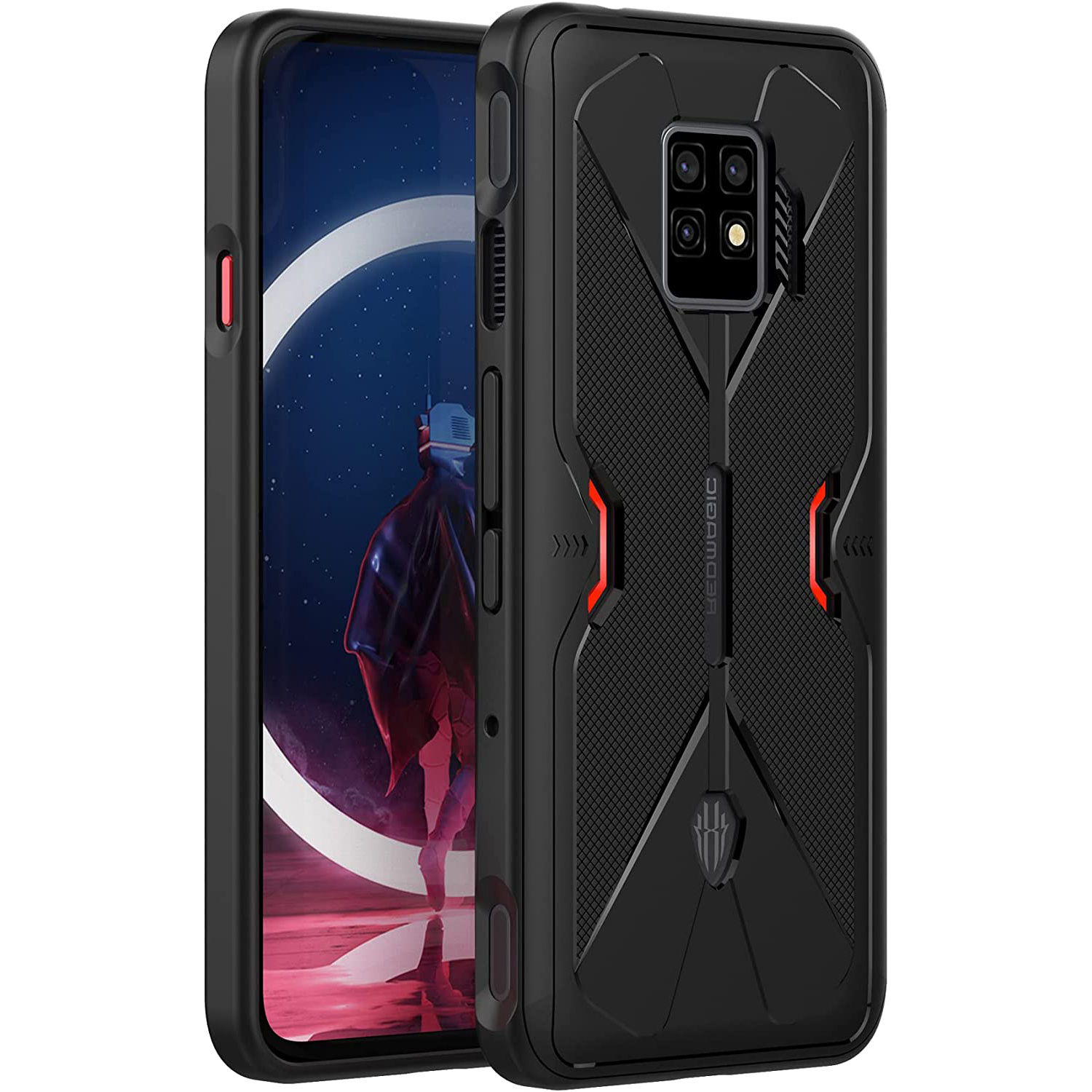 Pour Red Magic 7 Pro Coques en TPU flexible Anti-rayures Coque antichoc pour Nubia Red Magic 7 Pro Coque Red Magic 7S Pro