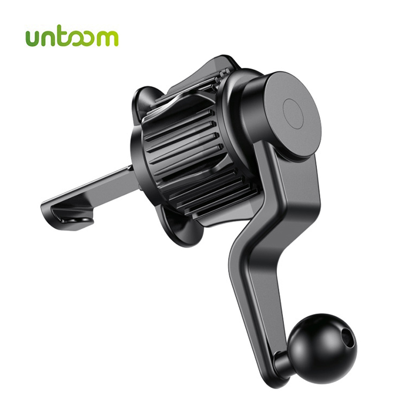 Untoom Universal 17mm Kugelkopf Basis mit Verlängerungsstange für Auto Air Vent Clip Handy Halter Auto Air Outlet Clip Zubehör