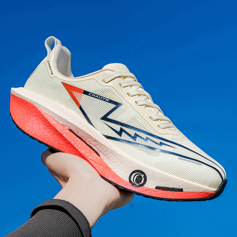 Scarpe da Corsa Uomo 2026 con Piastra in Carbonio Specializzate per Maratona, Traspiranti e Leggere, Sneakers Atletiche Comode da Donna