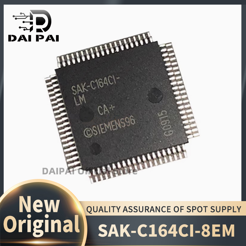 (5Pcs/Lot) 100% New original SAK-C164CI-8EM SAF-C164CI-8EM SAK-C164CI QFP-80 Chipset