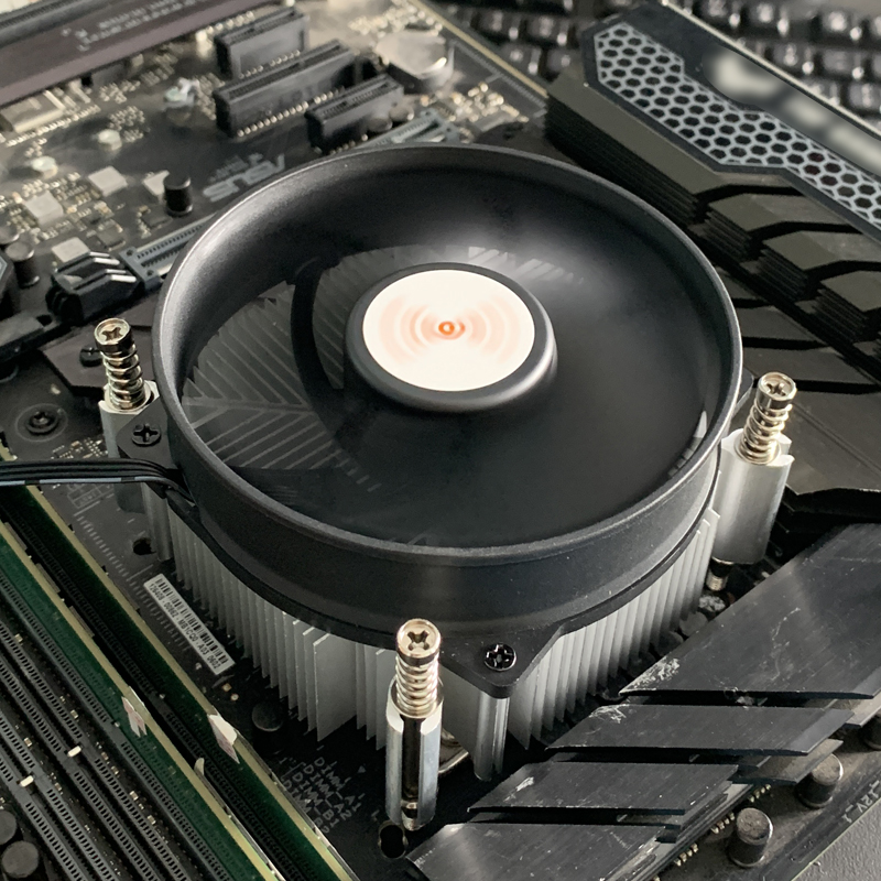 Enfriador de CPU refrigerado por aire de 90MM, Enfriador de procesador PWM X99 de 4 pines para Ventilador Intel LGA 1155 1156 1150 1151 1366 1700 1200 2011 X79