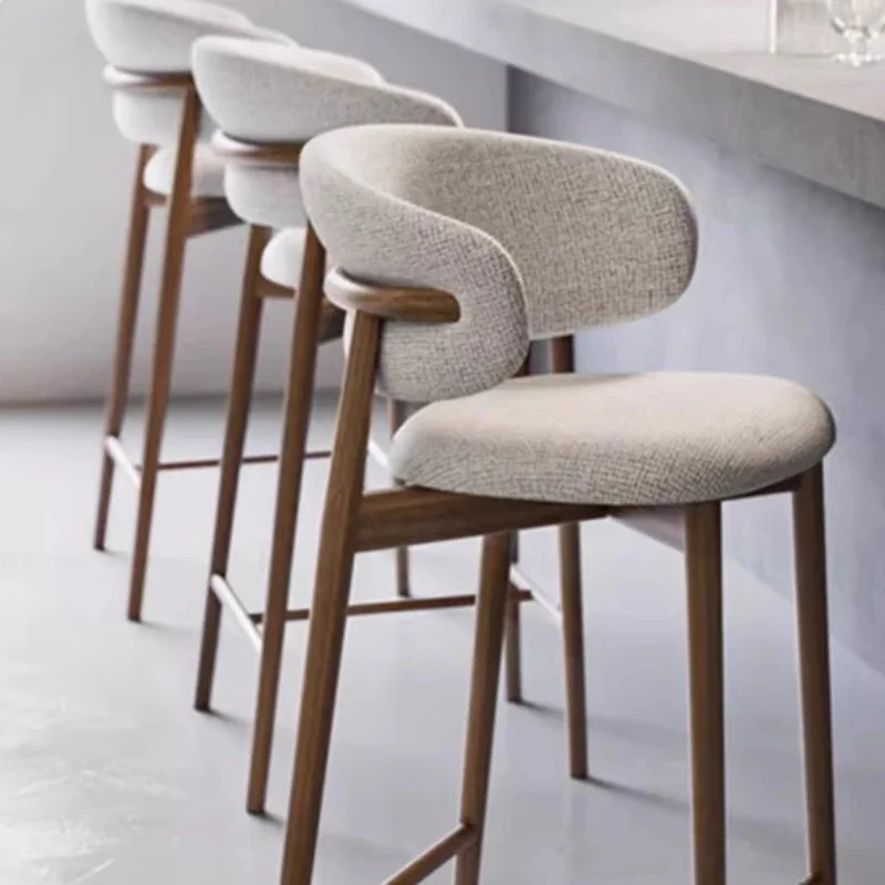 Кухня-столовая стулья бар BACKREST эргономичные рестораны одноместный стул минималистский дом силла альта бар мебель гостиной