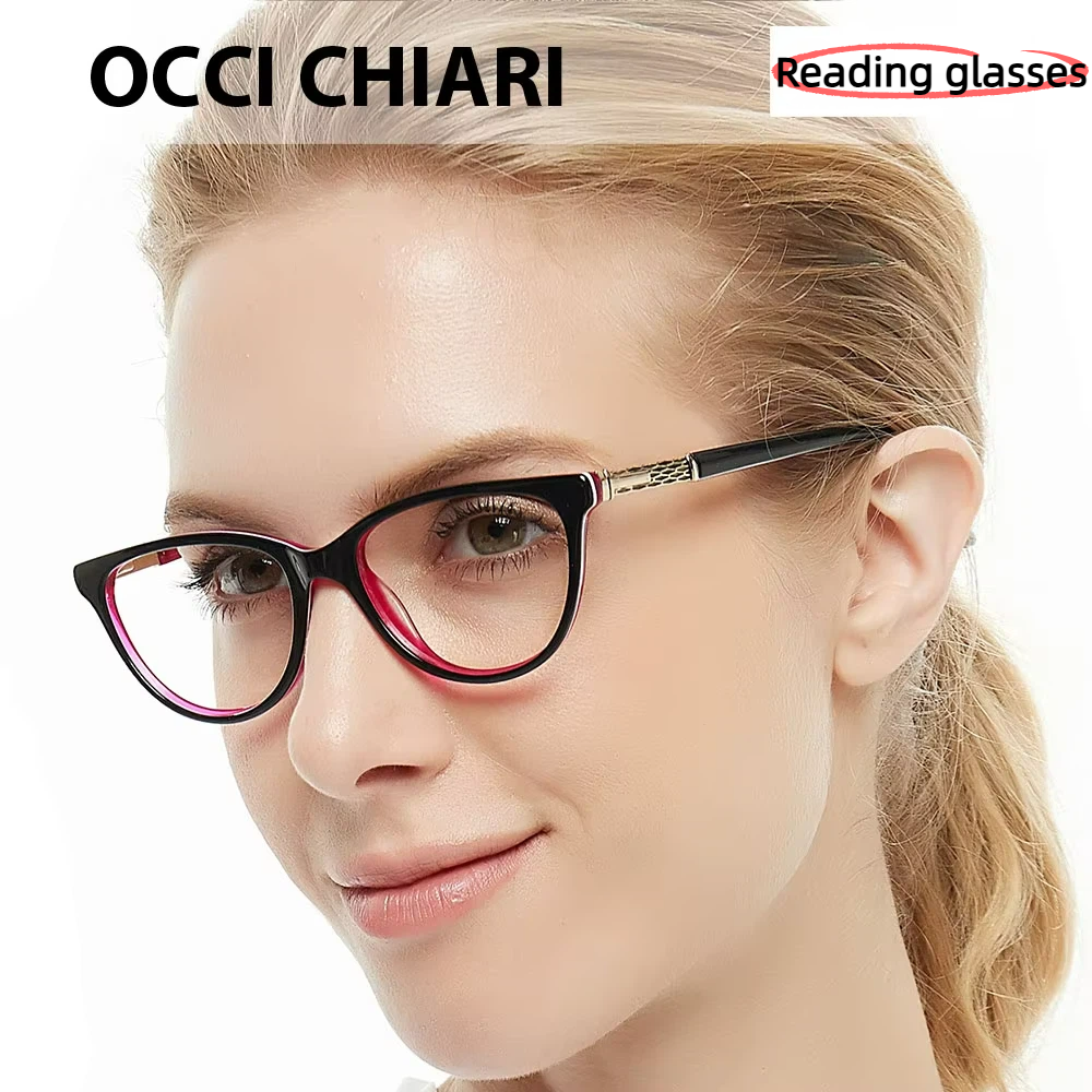 Occi chiari óculos ópticos mulher prescrição decorativa óculos quadros nerd óculos miopia eyewear claro lense lunette