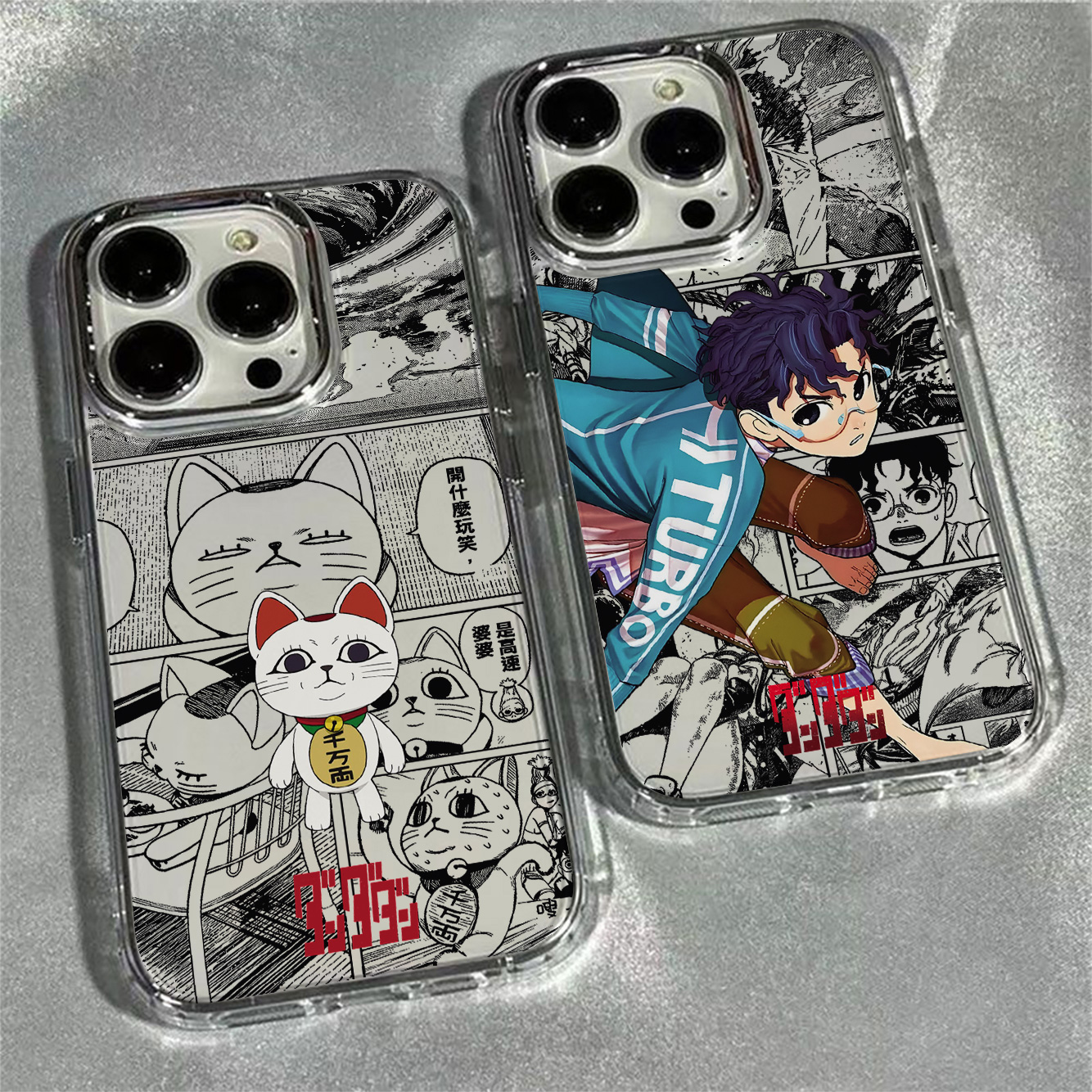 Anime Hot Dandadan Phone Case For iPhone 17 16e 16 15 14 13 12 11 mini Pro Max X XR XSMAX 8 7 Air Plus Transparent Soft Cover