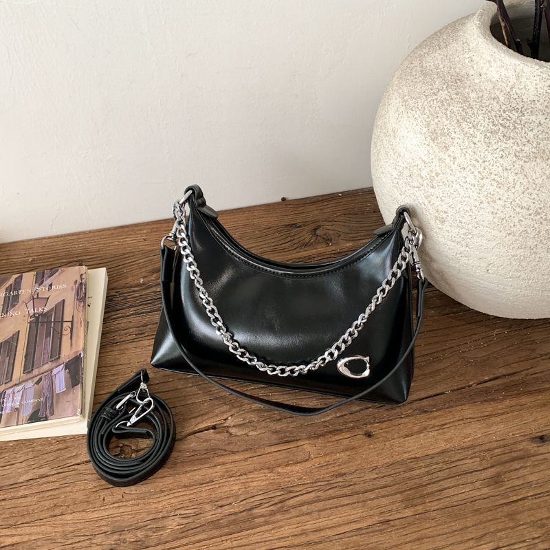 Nuevo Bolso de Hombro Portátil 2026 de Gran Capacidad para Mujer, Estilo Cubo Francés Encerado, Bandolera Diagonal para Axila, Modelo Joker