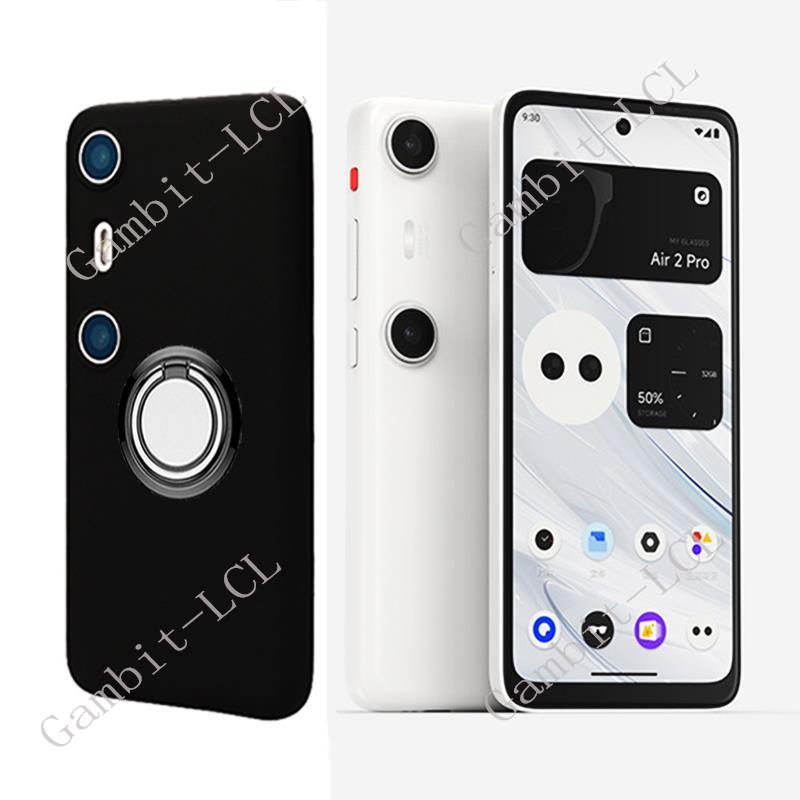 Dla Xreal Beam Pro AR BeamPro XrealBeamPro tylny uchwyt pierścieniowy uchwyt etui na telefon miękki silikon TPU oryginalny odporny na wstrząsy