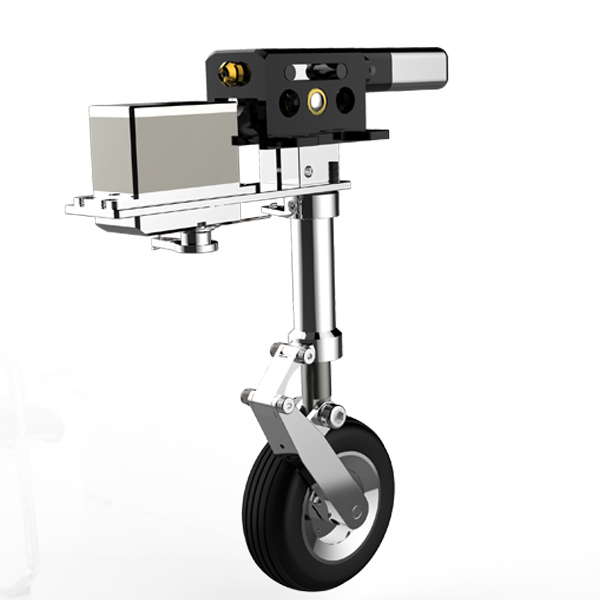Podwozie elektryczne do samolotów RC, unisex, 4-6 kg, 40-60E, z antywibracyjnymi kołami głównymi i przednimi, aluminiowe, bez serw, do robotów.