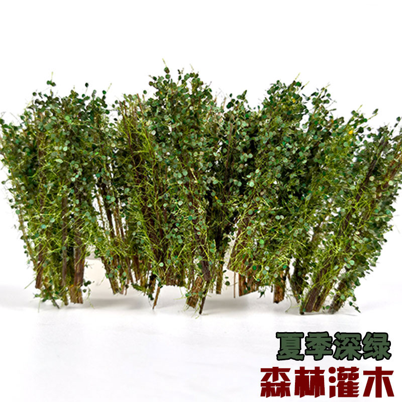 Simulation Wald Busch Modell für DIY Herstellung militärischen Sand Tisch Szene Materialien ho Eisenbahn Landschaft Layout Diorama Kit 1Box