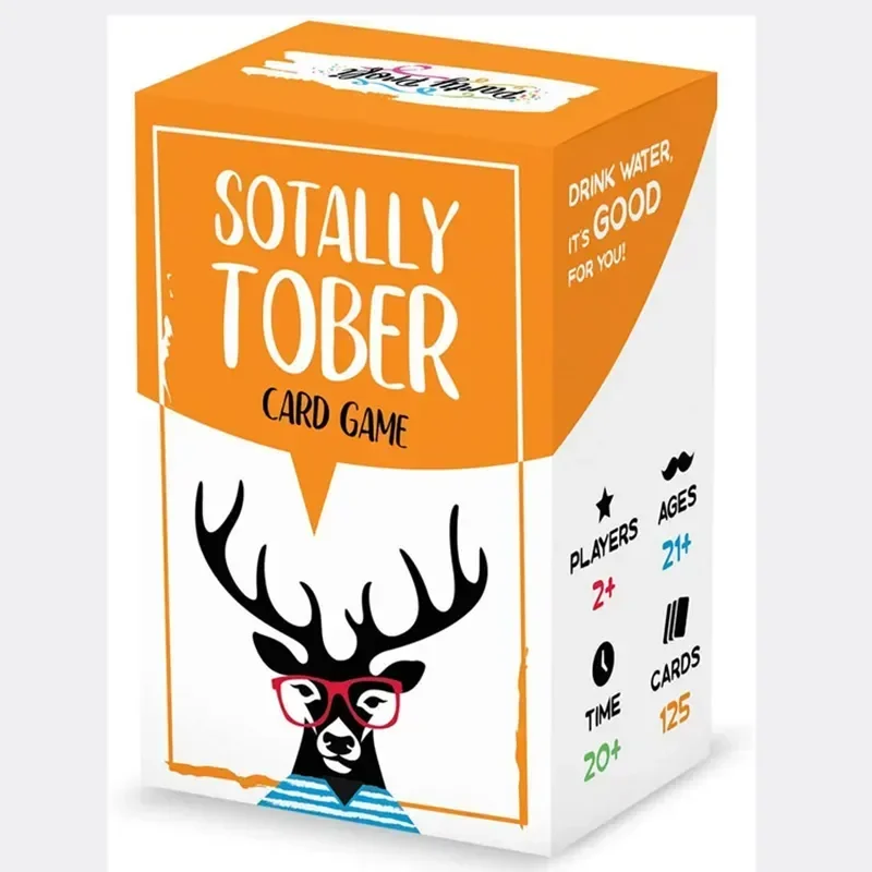 Sotally Tober 飲酒ゲーム酒気狂った欲望の恋人の飲酒カード ゲーム英語の大人の飲み会カード ゲーム