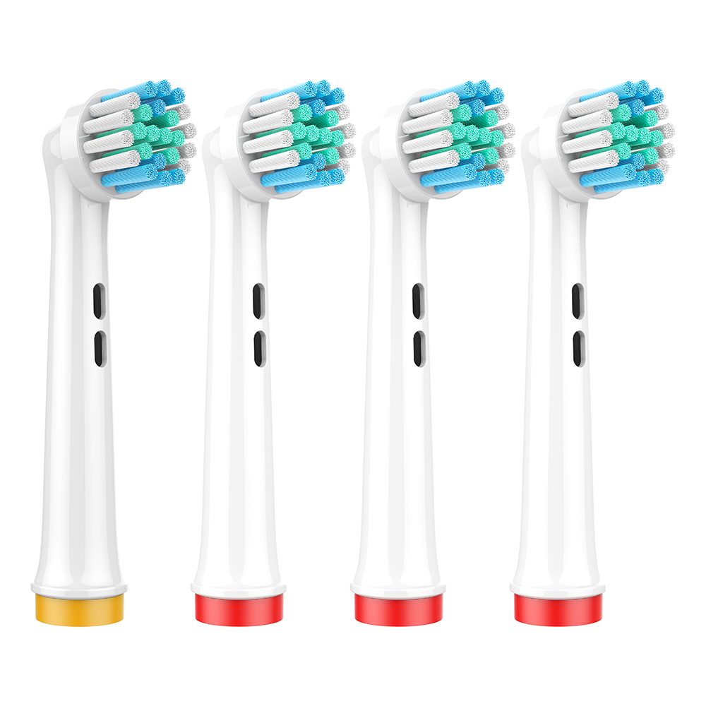 4 cabeças de escova de dentes de substituição dos pces compatíveis com oral-b braun cabeças de escova de dentes elétrica profissional