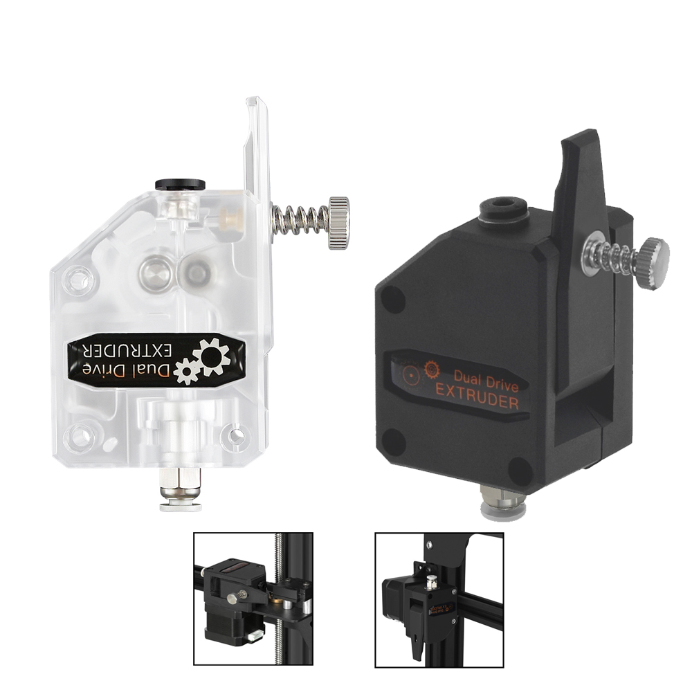 Części do drukarek 3D VORON MK8 Klon ekstrudera Dual Drive Upgrade ekstrudera Bowden Filament 1.75mm do drukarek 3D CR10 Ender 3 CR6 SE