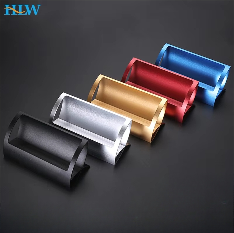 Creative polygonal business card box, office desktop card storage box
