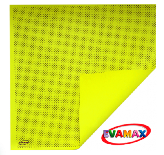 EVA decorado bola amarilla 40x48cm-Pct 5 piezas-EVAMAX