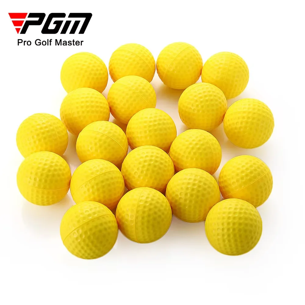 Palline ufficiali per pratica di golf PGM, palline morbide per allenamento indoor o outdoor, per migliorare le abilità di golf, durevoli, accessori