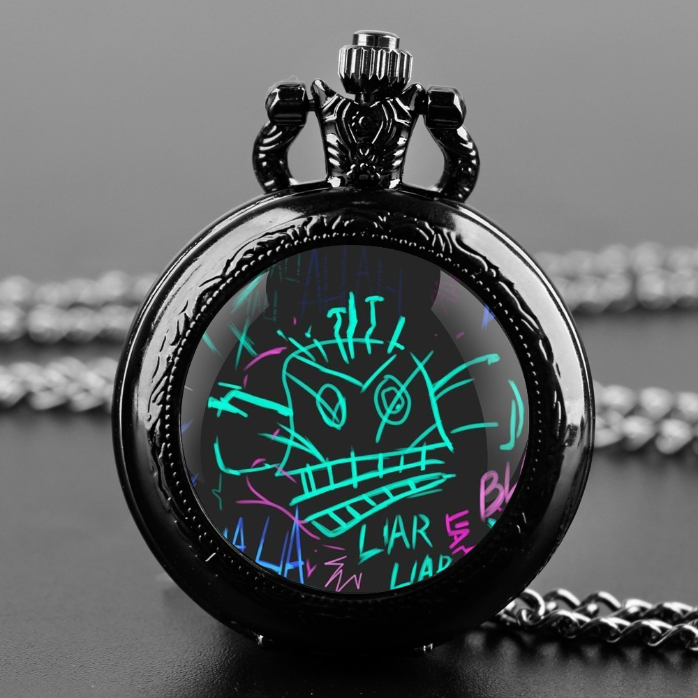 Arcane jinx exclusivo criativo quartzo bolso watche colar acessório corrente relógio crianças lembrança melhores presentes para crianças
