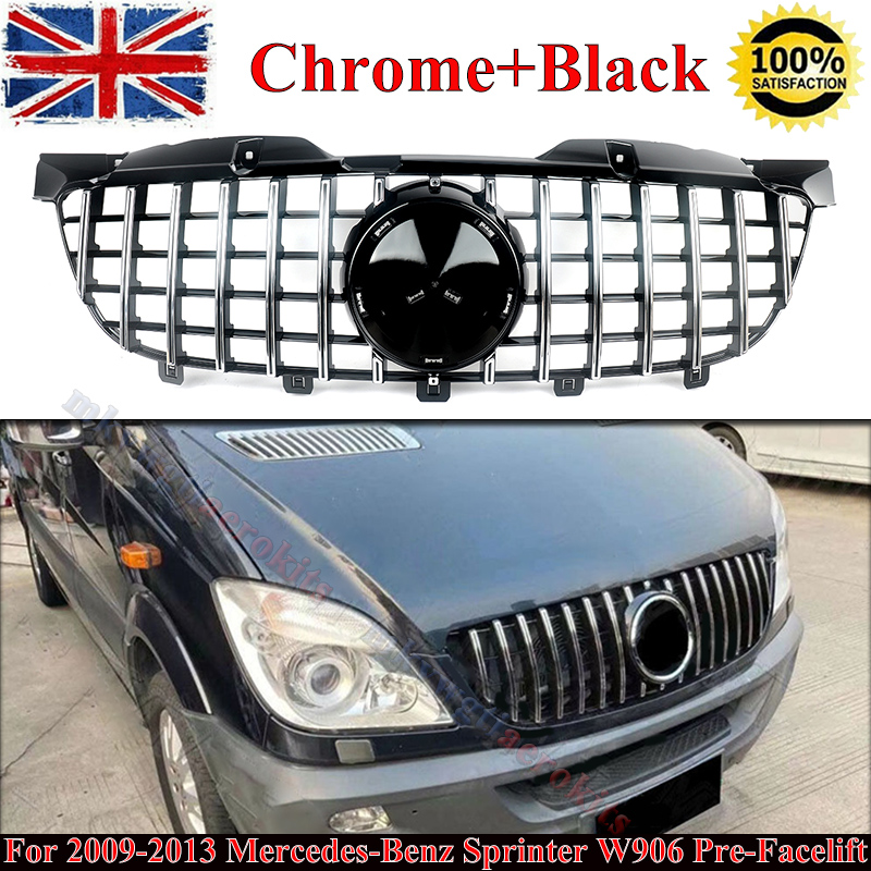 SAIQINGSP Fit Mercedes Benz W906 Sprinter 2009-2013 กันชนหน้ารถอุปกรณ์เสริมเครื่องมือ