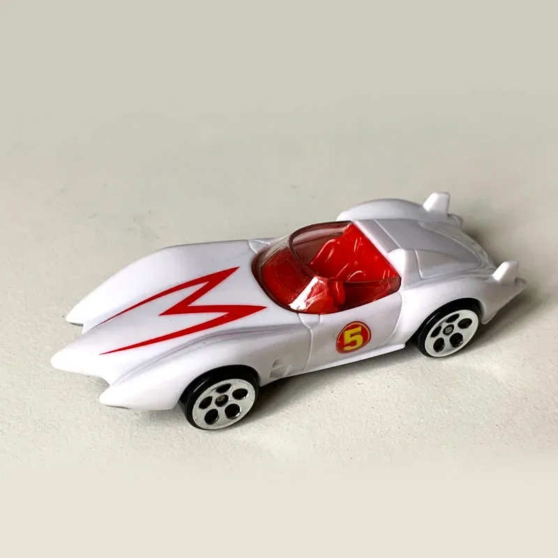 Samochody sportowe koła wyścigowe w skali 1:64 MACH 5 Model odlewu samochody odlew zabawka ze stopu prezenty kolekcjonerskie (wada)