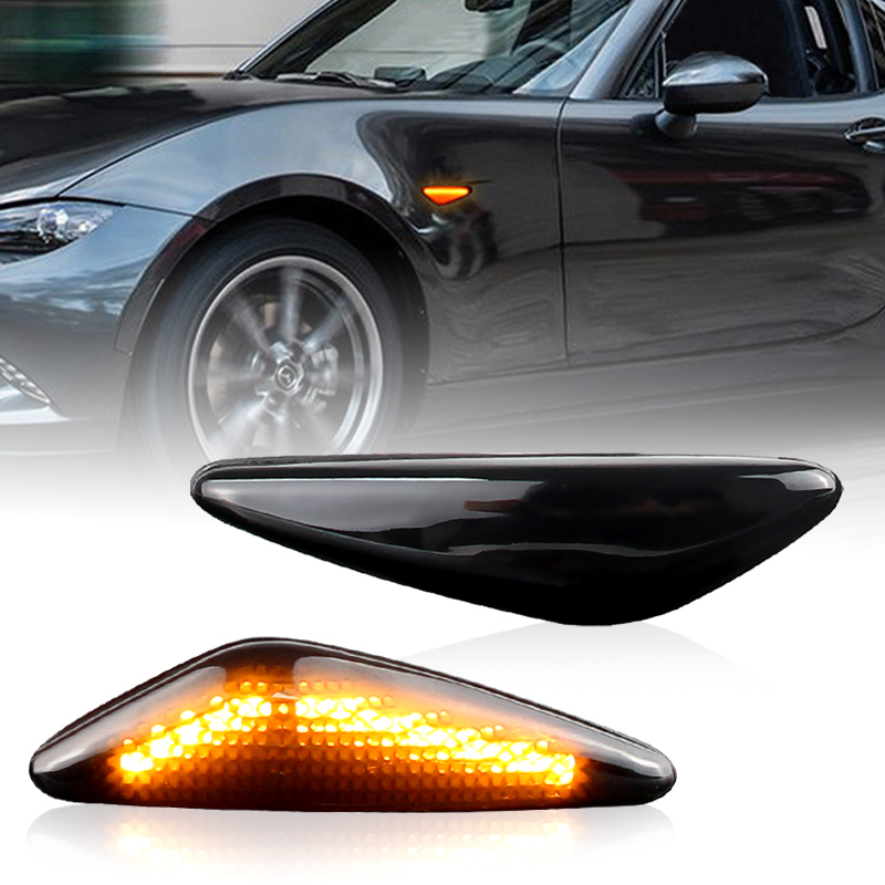 2 pçs nenhum erro do carro led lado marcador blinker luz de sinal da lâmpada transformar a luz do sinal para mazda 6 atenza gh 2008 2009 2010 2011 2012
