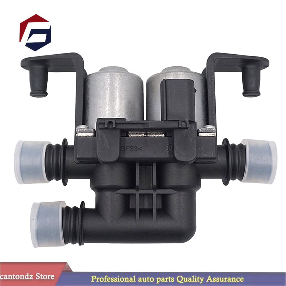 Valvole di controllo del riscaldatore auto a doppio solenoide 64128374995 JQD000010 64128372016 per BMW E39 1998-2006 530 540 E53 X5