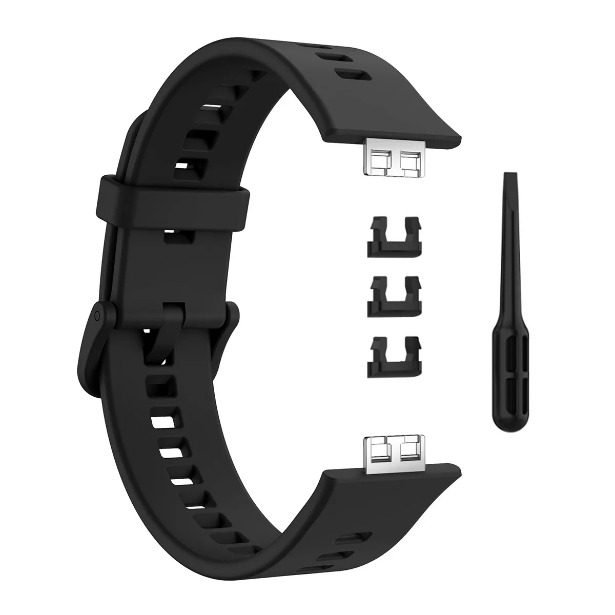 Silikon band für Huawei Uhr fit 1 Armband Smartwatch Zubehör Ersatz Armband Armband Correa Huawei Uhr fit 2021 Armband