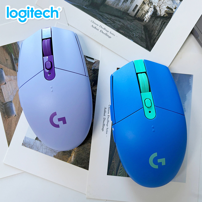 Logitech G304\G102\G402\G203\M650\M350\M750 Mouse Nirkabel Gaming Mouse Ringan Portabel Mouse Kantor M221\M220\M280\M330