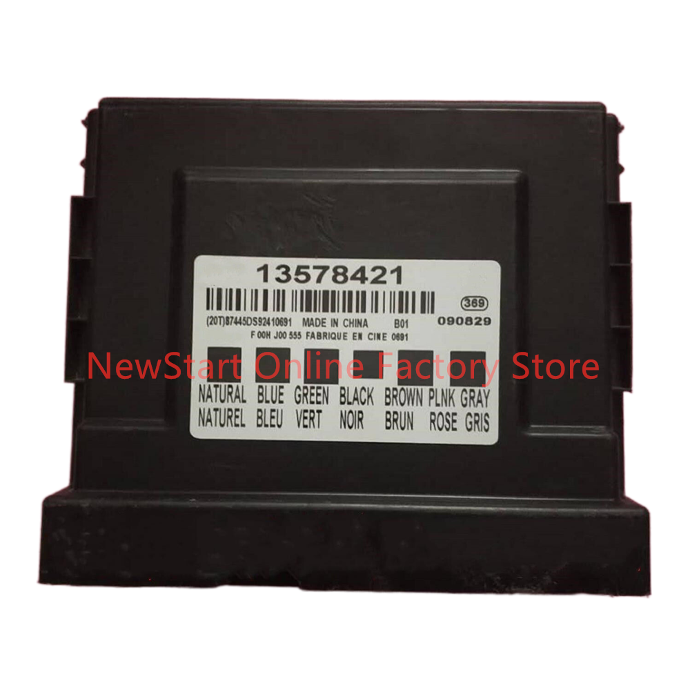 Placa de ordenador para motor de coche, unidad de Control electrónico, BCM, ECU, 13578421