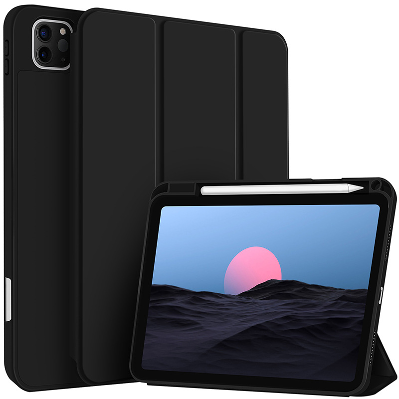 Untuk iPad A16 11th 10th 9th 8th Air 4th 5th Generasi 10.9 Inci Casing Tempat Pensil iPad Pro 11 12.9 13 Inci Tablet Penutup Funda