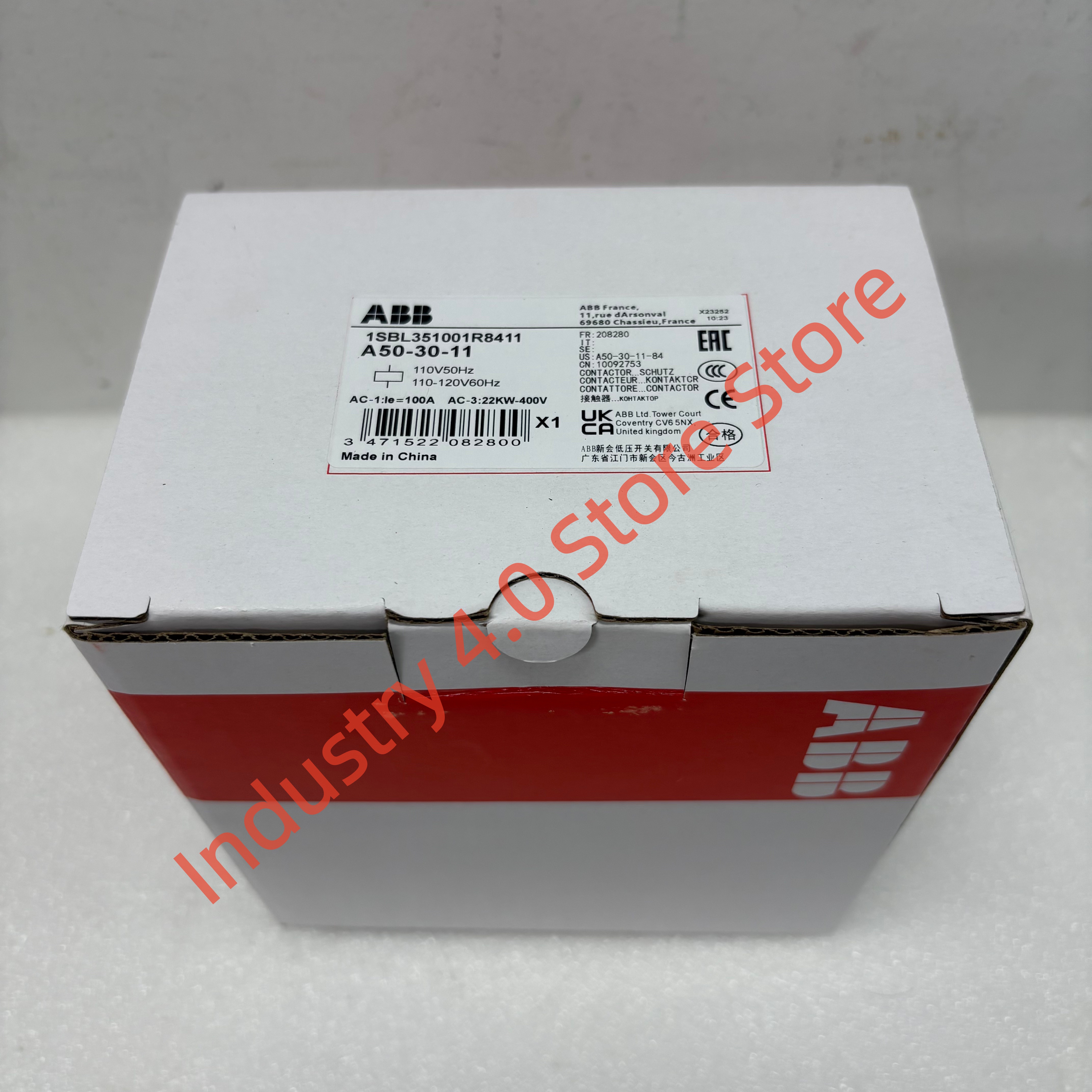 Nuovo Contattore A50-30-11 110V