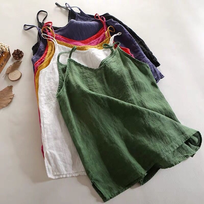 Sommer Einfache Alle-spiel Top Lose Dünne Leibchen Solide V-ausschnitt Weste Frauen Kleidung Ärmellose Casual Highstreet Urlaub T-shirt