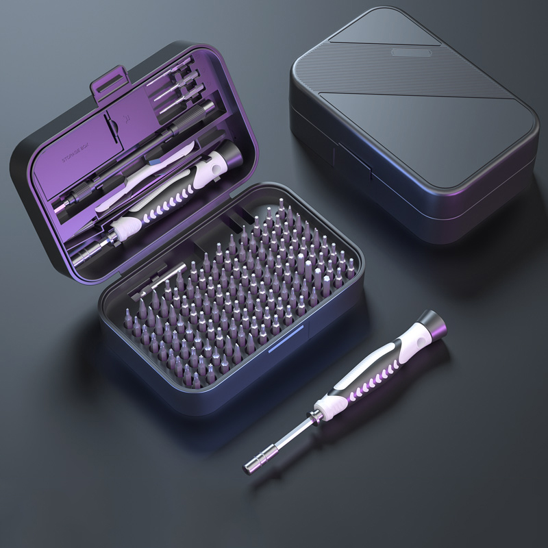 Zestaw wkrętaków precyzyjnych 130 w 1 Przenośne zestawy narzędzi ręcznych Bity magnetyczne Mine Small do naprawy telefonów komórkowych Xiaomi PC Watch