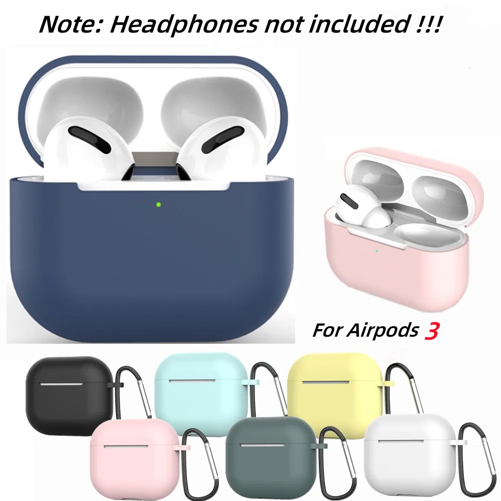 Pour Airpods 3 housse en Silicone pour Airpod 3 sans fil Bluetooth Air Pod étui écouteurs accessoires