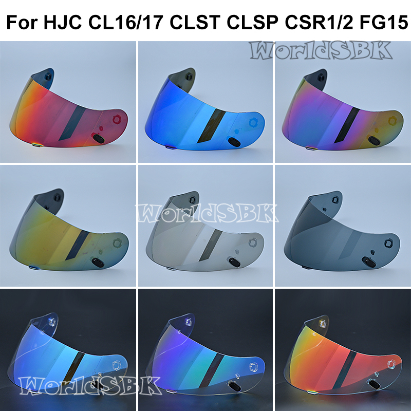 หมวกกันน็อคสําหรับ HJC CL16 CL17 CLST CLSP CSR1 CSR2 CS15 TR1 FG15 HS11 FS15 หมวกกันน็อคโล่ Uv ป้องกัน Capacete อุปกรณ์เสริม