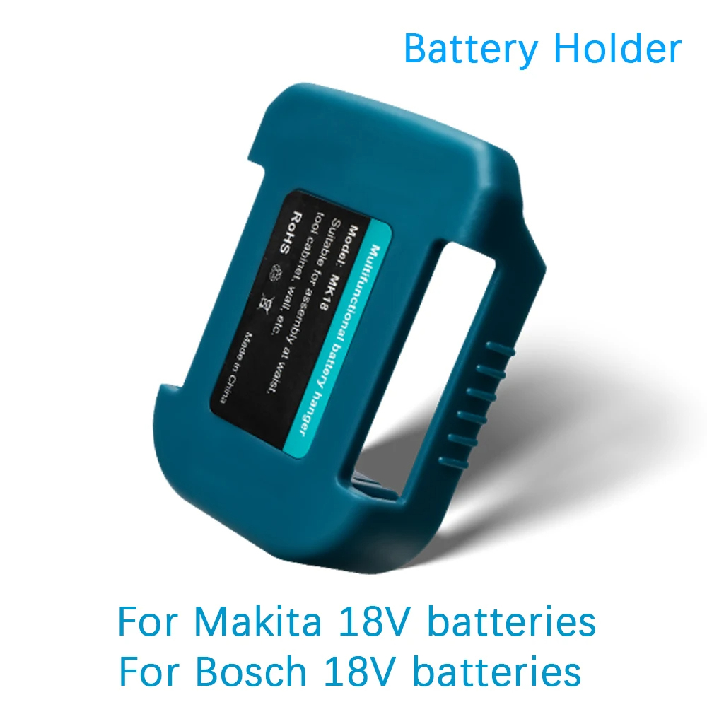 Держатель батареи Camason для Makita и Bosch 18 В, стеллаж для хранения батарей, чехол-держатель для крепежных устройств, аксессуары для электроинструментов