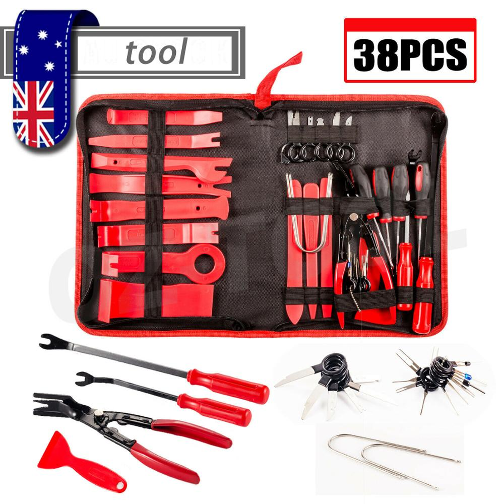 Car Audio Interieur Demontage Gereedschap Deur Clip Panel Trim Dashboard Removal Tool kit Modificatie Auto Reparatie Tool auto Tool Kit