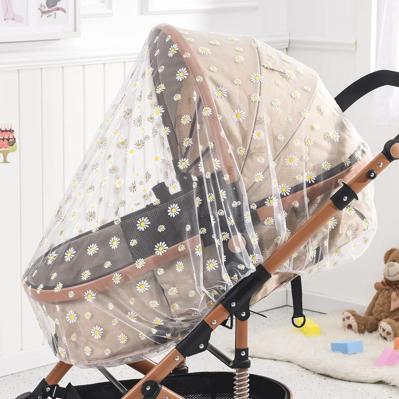 Carrinho de bebê guarda-sol mosquiteiro universal pram net buggys inseto voar net proteção capa para carrinho de criança