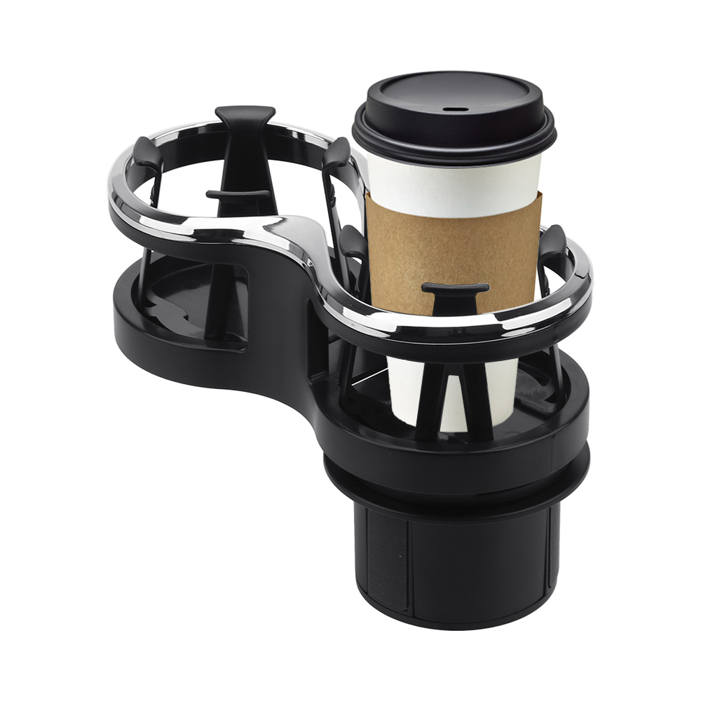 Auto-styling Bril Telefoon Organizer Auto Gemonteerd Glazen Rek Theekop Stand Beugel Auto Bekerhouder Dubbele Drinkfles houder